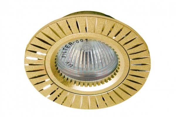 MR16 FERON 394GS-M  золото светильник