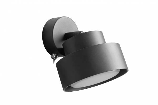 светильник HL3670 GX53 накл. с выкл. черный