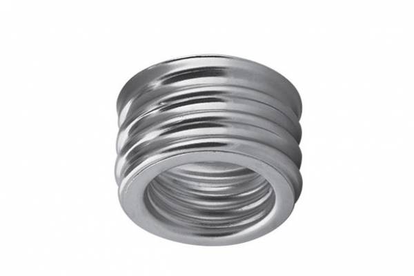 переходник-кольцо с Е40 на Е27 метал.