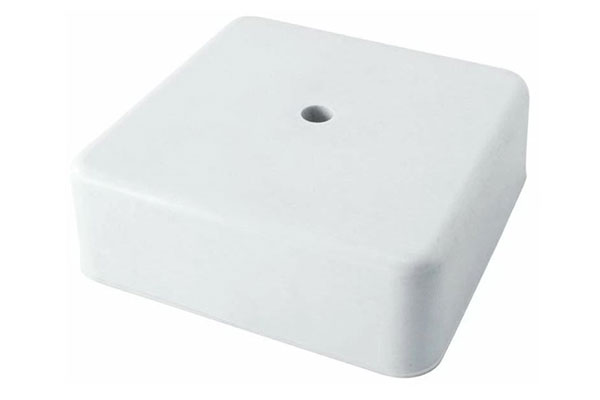 коробка 100х100х55  ОП для кабель-канала белая IP40 Ruvinil
