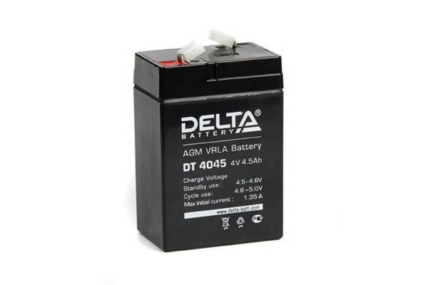 аккумулятор  4V 4,5А Delta