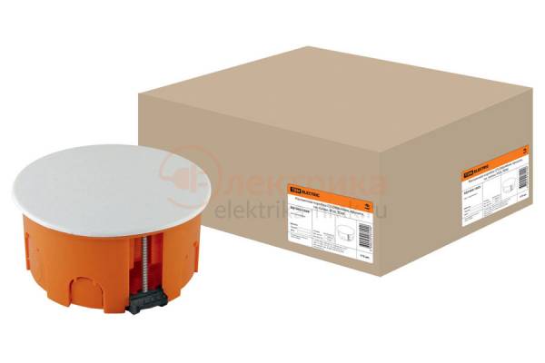 коробка расп. D80х40 лапки СП IP20 TDM