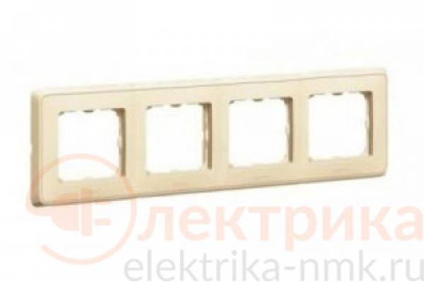 рамка 4 LEGRAND 773754 крем