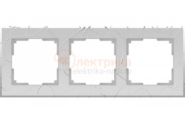 WERKEL VITEL рамка 3 серебро