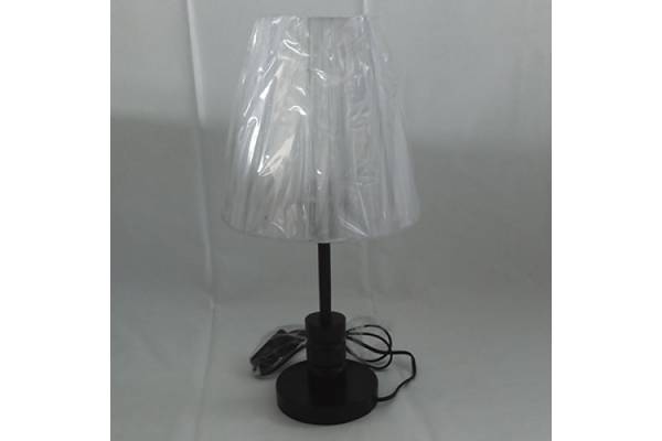 настольная лампа 1-123 BR+WH 1х60W E27