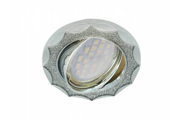 ECOLA DL36S MR16 серебро блеск/хром светильник