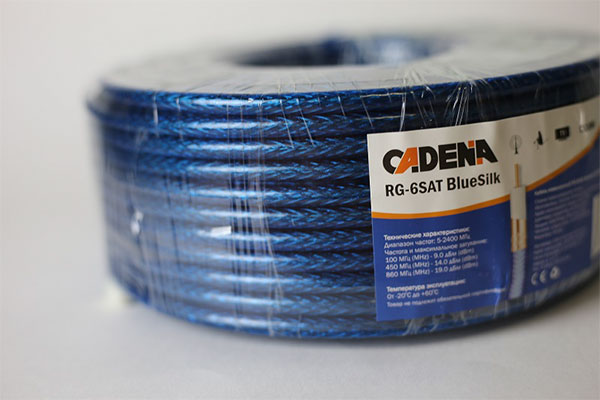 RG-6SAT BlueSilk CADENA кабель коаксиальный