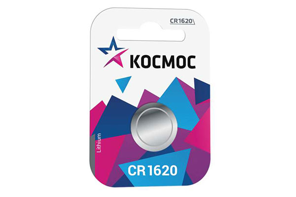 элемент питания CR1620 Космос