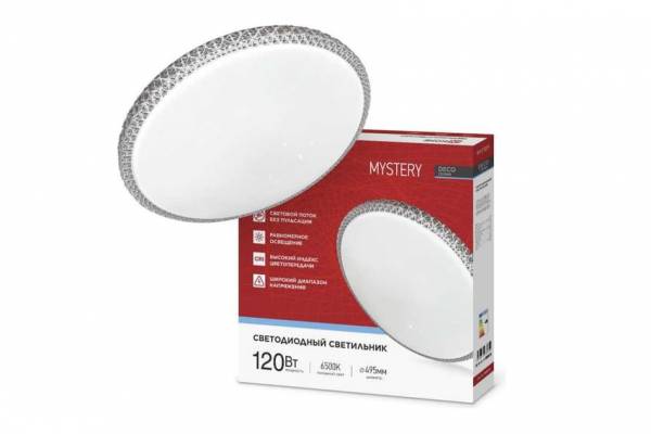 светильник 120Вт 6500К DECO MYSTERY 12600Лм  IN HOME