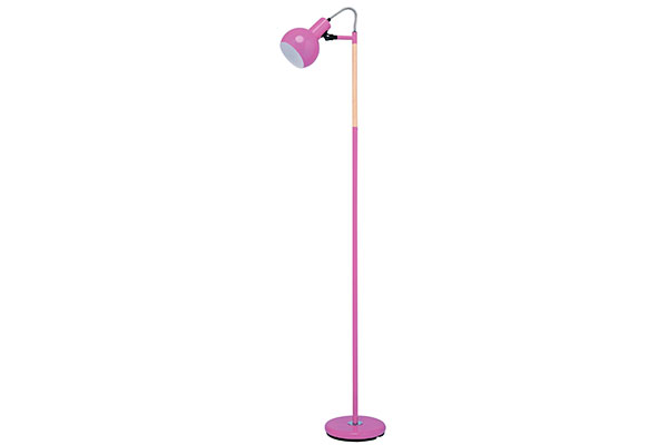PINK торшер Е14 60W регулир. наклона розовый. Uniel