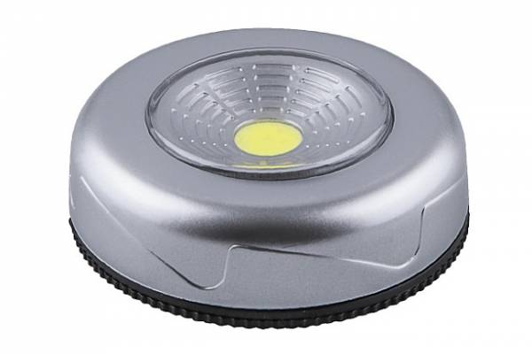 Feron FN1204 1LED 2W 120Lm светильник-кнопка 3хААА