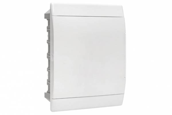 щит ЩРВ-П-24 IP41 бел. дверца  Basic EKF
