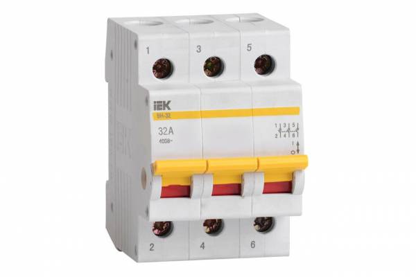 Выключатель нагрузки ВН-32 32А/3П IEK