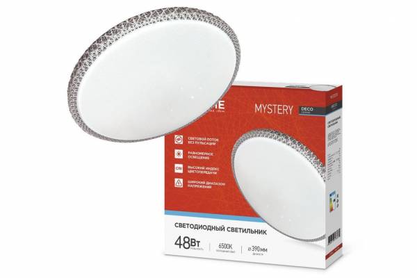 светильник 48w DECO MYSTERY 6500К IN HOME