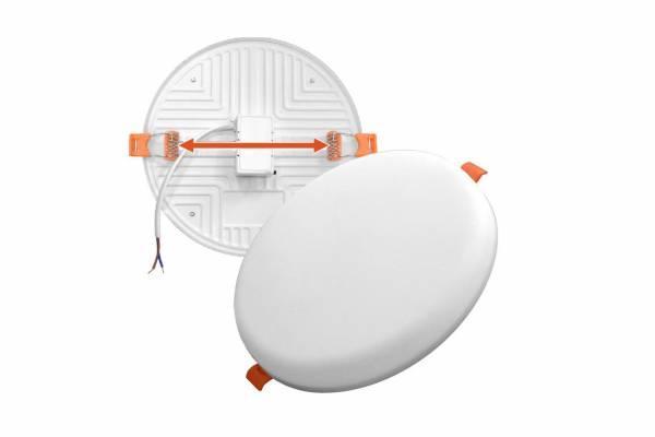 светильник диод круг регул. 18Вт 1400лм 230В 6500К 120мм IP20 IONIC