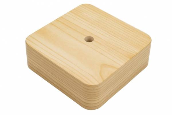 коробка расп.  80х80х25 сосна. ОП IP40 Ruvinil