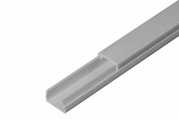 кабель-канал серый 15х10 L2000 с двойн. замком Промрукав