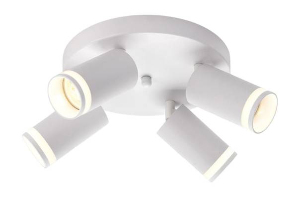 светильник НПБ СПОТ потолочн. под 4хGU10  бел. IN HOME
