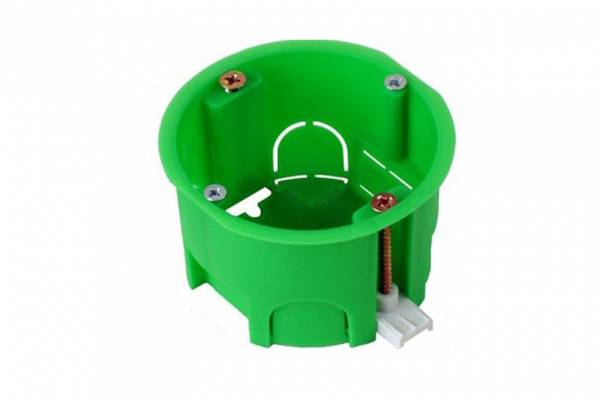 подрозетник (г/к)  68х45 металл. лапки HEGEL