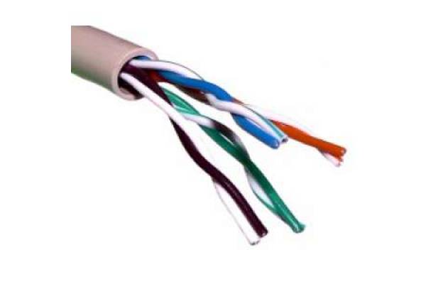 Кабель UTP 4х2х24AWG кат.5е омедн. бухта (м) PROCONNECT 01-0043-3