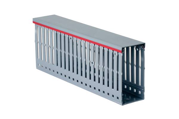 Кабель-канал перфорированный 80х80 L2000 RL12 G ДКС 00152RL