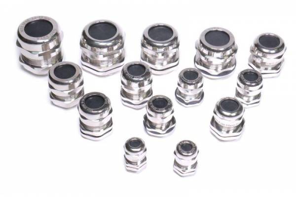 Ввод кабельный М32 латунь Dкаб. 14-25 IP68 ЗЭТАРУС zeta30119