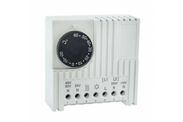 Термостат NO/NC (охлаждение/обогрев) на DIN-рейку 5-10А 230В IP20 PROxima EKF thermo-no-nc-din