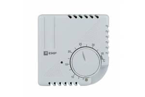 Термостат NO/NC (охлаждение/обогрев) накладной 16А 230В IP20 PROxima EKF thermo-no-nc-wall