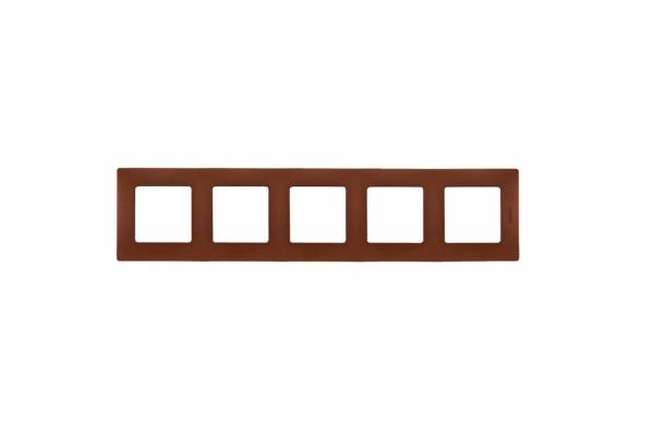 Рамка 5-м Etika какао Leg 672575