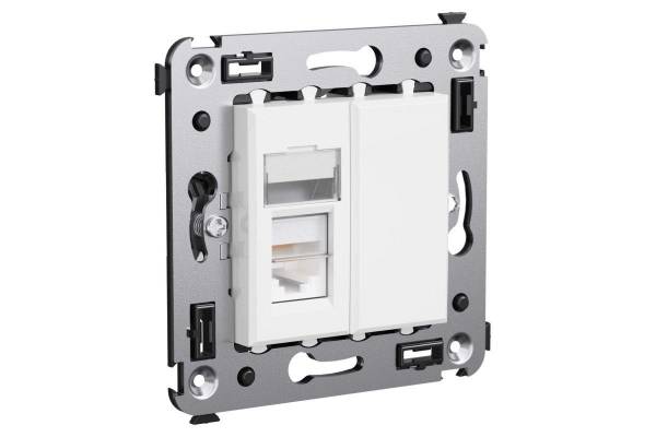 Розетка 1-м RJ-45 СП кат.5e Avanti 