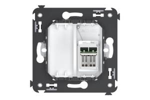 Розетка 1-м RJ-45 СП кат.5e Avanti 