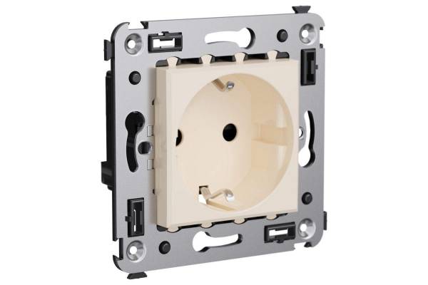 Розетка 1-м СП 2мод. Avanti 
