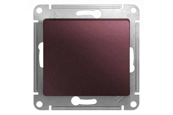 Механизм выключателя 1-кл. СП Glossa 10А IP20 (сх. 1) 10AX баклажан. SchE GSL001111