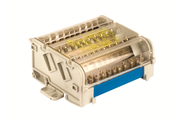 Блок распределительный 2p 5х6мм на DIN-рейку DKC BD10072