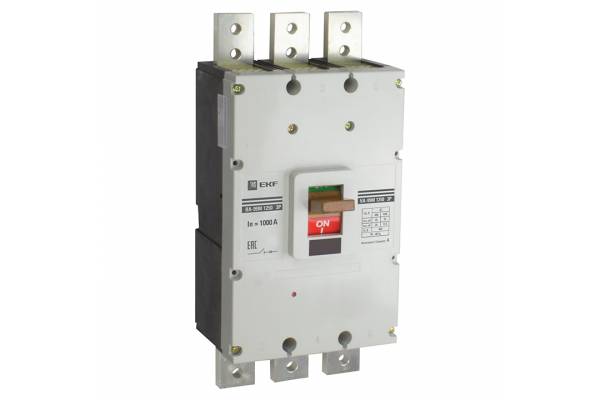 Выключатель автоматический 3п ВА-99М 1250/1000А 35кА PROxima EKF mccb99-1250-1000m