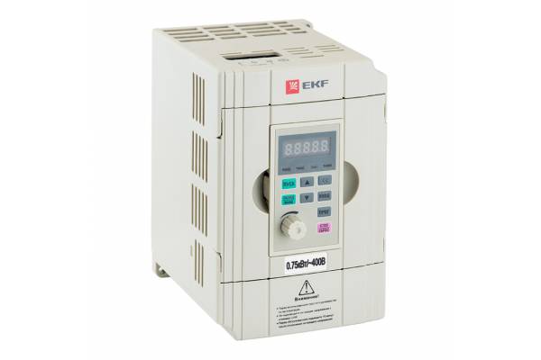 Преобразователь частоты 0.75/1.5кВт 3х400В VECTOR-100 PROxima EKF VT100-0R7-3B