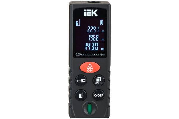 Дальномер лазерный DM40 Professional IEK TIR21-3-040