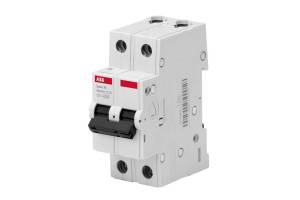 Выключатель автоматический модульный 2п C 20А 4.5кА Basic M BMS412C20 ABB 2CDS642041R0204