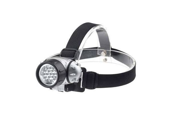 Фонарь налобный HL 06M 19LED 3ААА 4 реж. метал. IN HOME 4690612031828