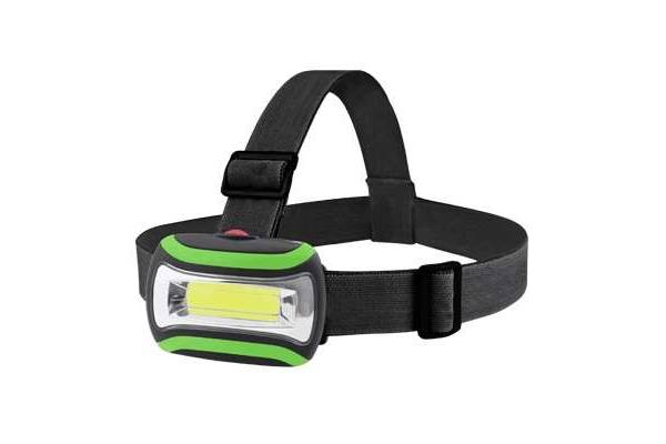 Фонарь налобный HL 07G LED 3ААА 3 реж. зел. IN HOME 4690612031842