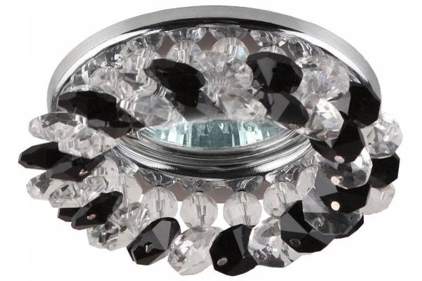 Светильник DK16 CH/WH/BK 50Вт MR16 12В точечный; декор 