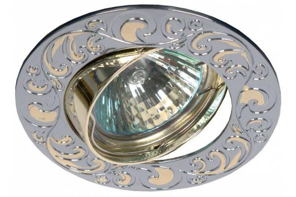 Светильник KL26А CH/G литой поворот. 