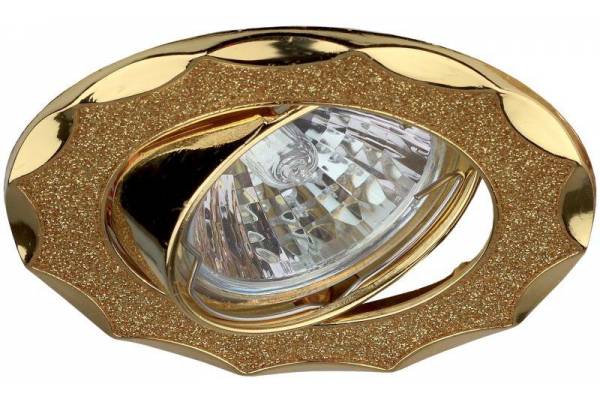 Светильник DK17 GD/SH YL декор 