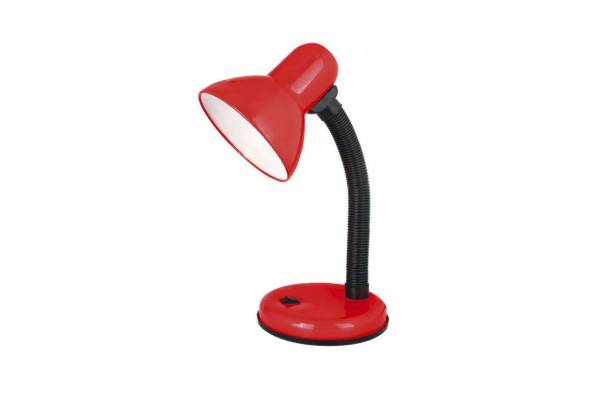 Светильник UF-301P С04 настол. 230В 60Вт красн. Ultraflash 12898