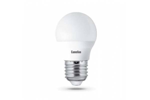 Лампа светодиодная LED7-G45/830/E27 7Вт шар 3000К тепл. бел. E27 530лм 220-240В Camelion 12070