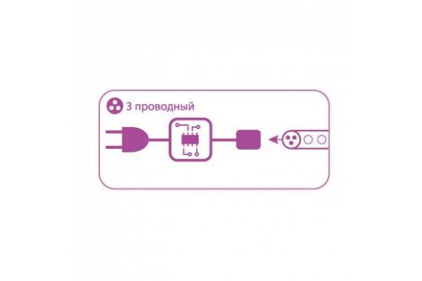 Контроллер для светодиод. Дюралайта 3W 13мм 200Вт IP44 Космос KOC-DL-3W13-control