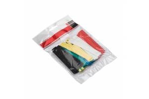 Набор трубок термоусадочных ТУТ нг тонкостен. 40/20 (7 цветов по 3шт 100мм) EKF tut-n-40