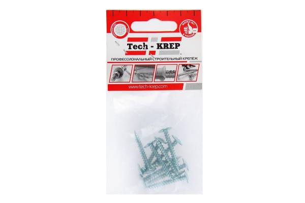 Саморез для тонкого метал. листа 4.2х32 (уп.10шт) пакет Tech-Krep 102391