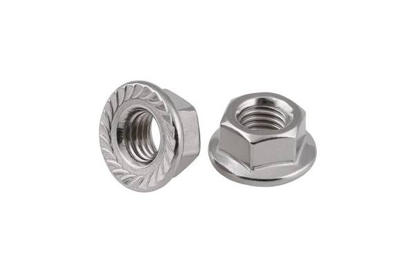 Гайка DIN6923 шестигранная оцинк. С фланцем М8 (уп.200шт) Tech-Krep 141612