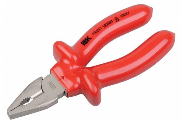Пассатижи Profi 180мм 1000В IEK TPL-3-180